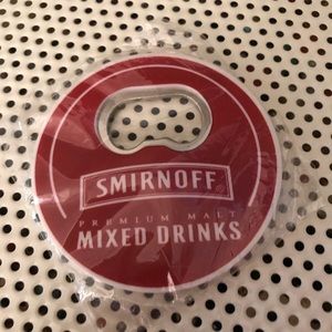 Smirnoff Magnetic Bottle Opener, New